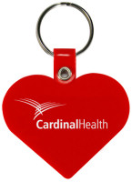 Key Chains: Red Heart Shaped Keychains